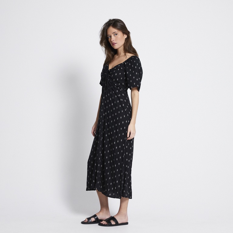 Butterfly sleeve dress "Florentina" Combo 2